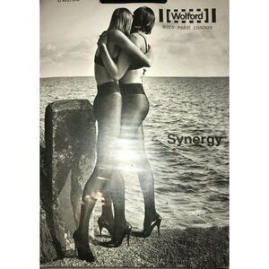 Wolford Helmut Newton Photo Synergy Plus Tights Color: Black Size: Small 112845